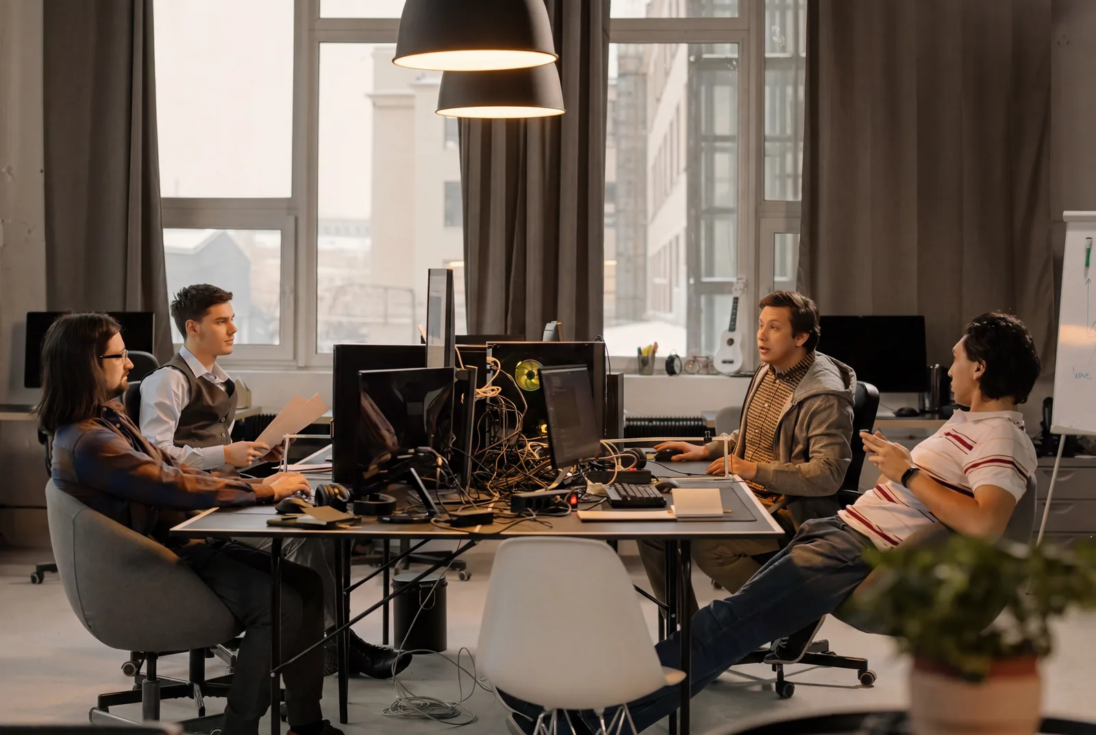 Team collaboration at work